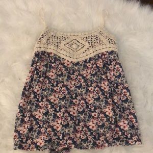 floral tank top